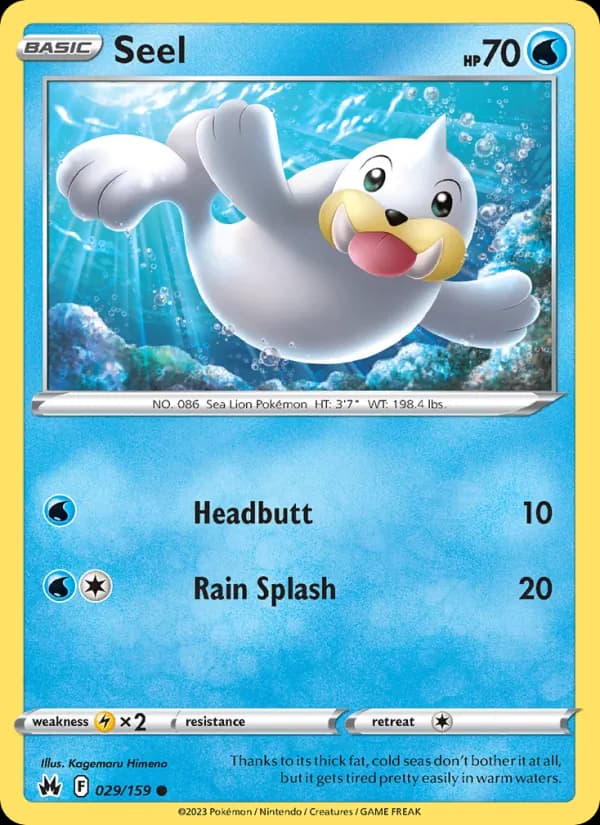 Seel 029/159, Crown Zenith