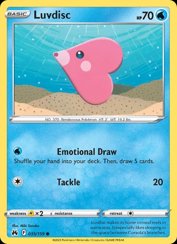 Luvdisc 035/159, Crown Zenith
