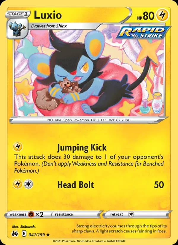 Luxio 041/159, Crown Zenith