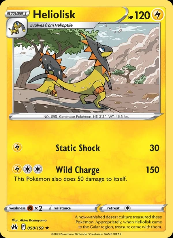 Heliolisk 050/159, Crown Zenith