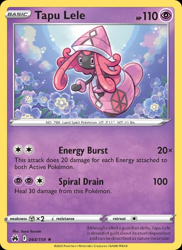 Tapu Lele 064/159, Crown Zenith