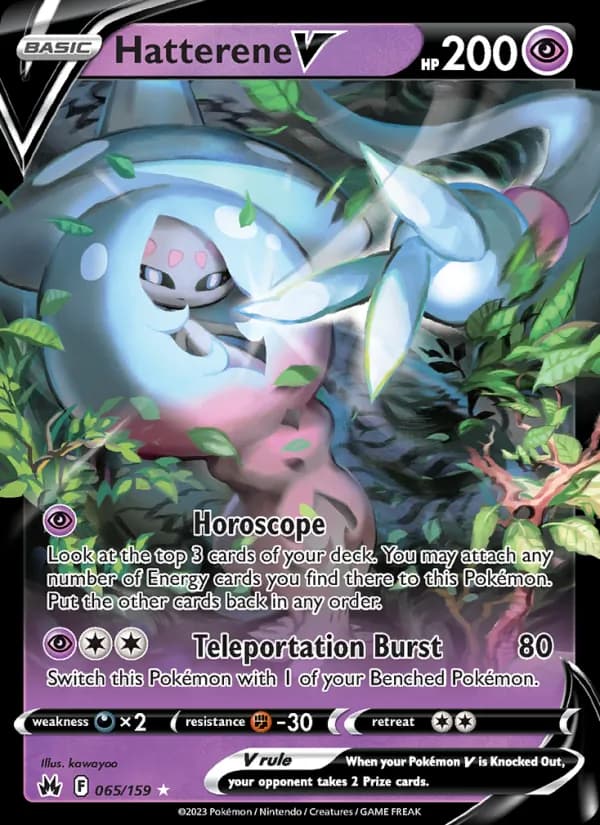 Hatterene V 065/159, Crown Zenith