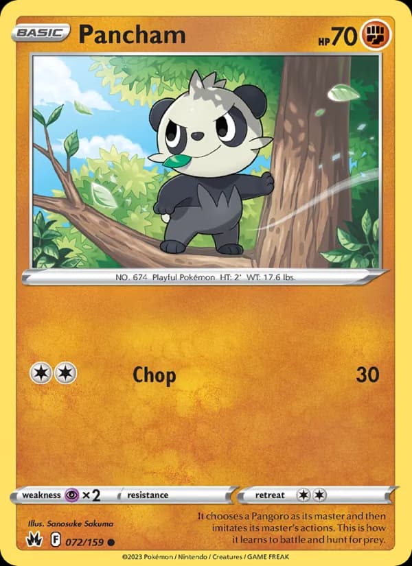 Pancham 072/159, Crown Zenith