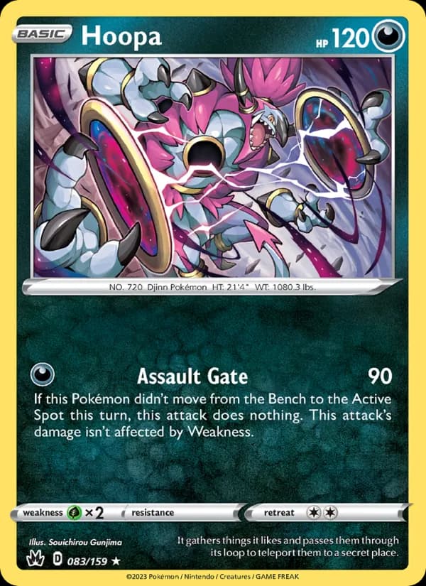Hoopa 083/159, Crown Zenith
