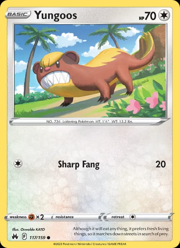 Yungoos 117/159, Crown Zenith