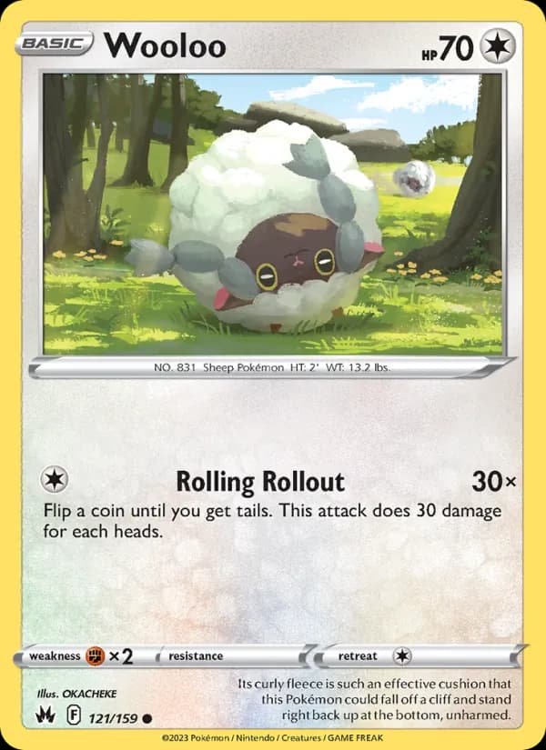 Wooloo 121/159, Crown Zenith