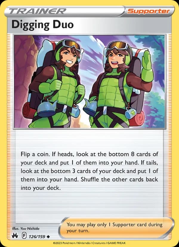Digging Duo 126/159, Crown Zenith