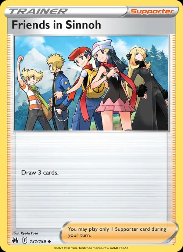 Friends in Sinnoh 131/159, Crown Zenith