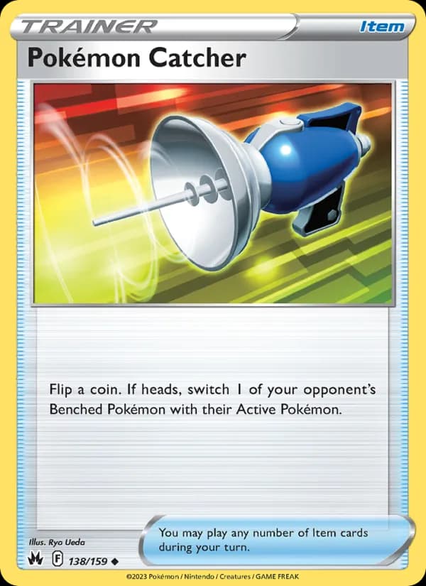 Pokémon Catcher 138/159, Crown Zenith