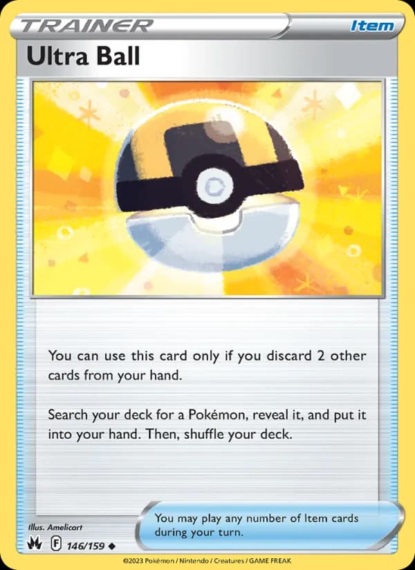 Ultra Ball 146/159, Crown Zenith