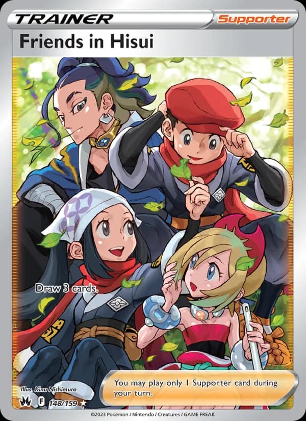 Friends in Hisui 148/159, Crown Zenith