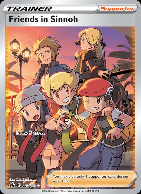 Friends in Sinnoh 149/159, Crown Zenith