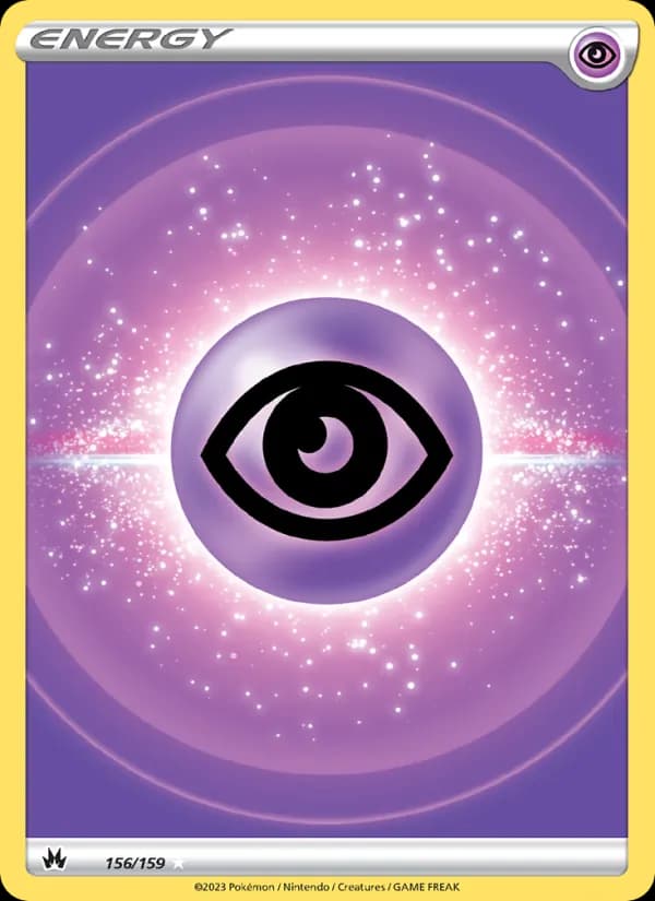Psychic Energy 156/159, Crown Zenith