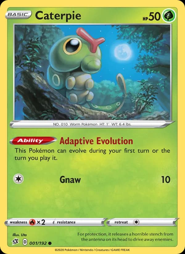 Caterpie 1/192, Rebel Clash