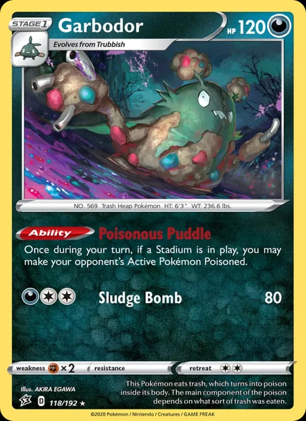 Garbodor 118/192, Rebel Clash