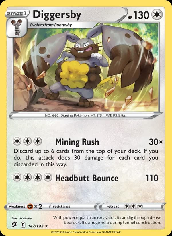 Diggersby 147/192, Rebel Clash