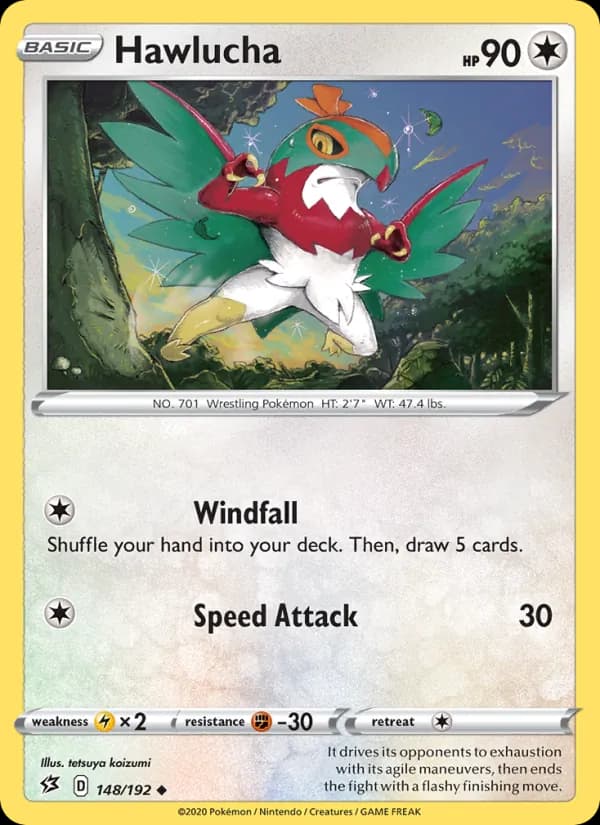 Hawlucha 148/192, Rebel Clash