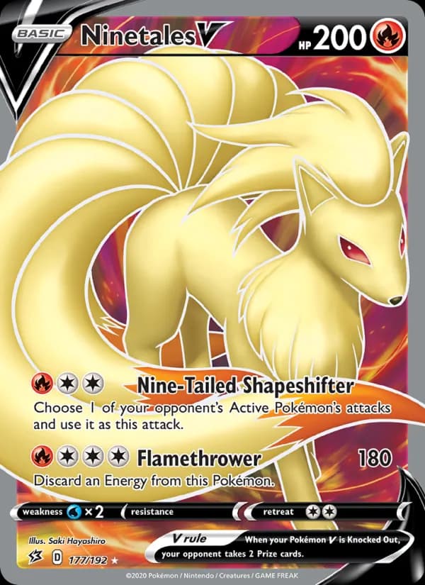 Ninetales V 177/192, Rebel Clash