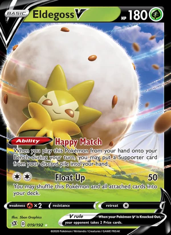 Eldegoss V 19/192, Rebel Clash