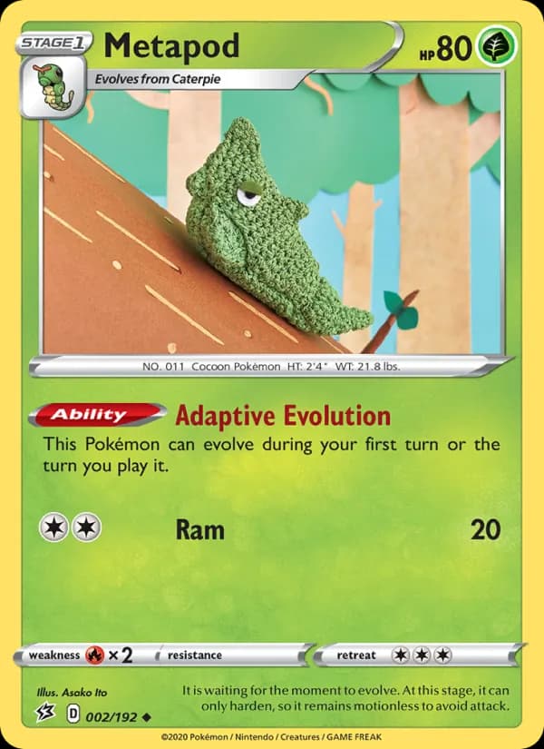 Metapod 2/192, Rebel Clash