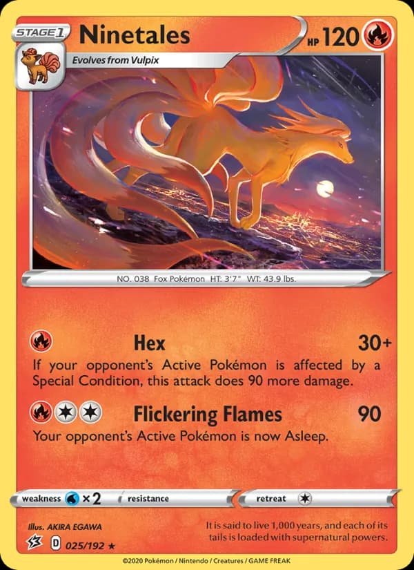 Ninetales 25/192, Rebel Clash
