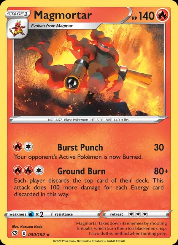 Magmortar 30/192, Rebel Clash