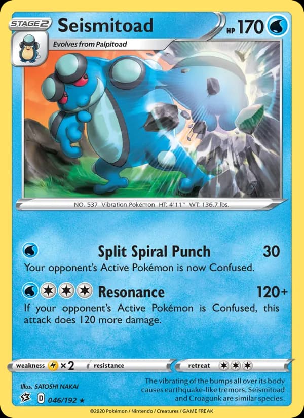 Seismitoad 46/192, Rebel Clash