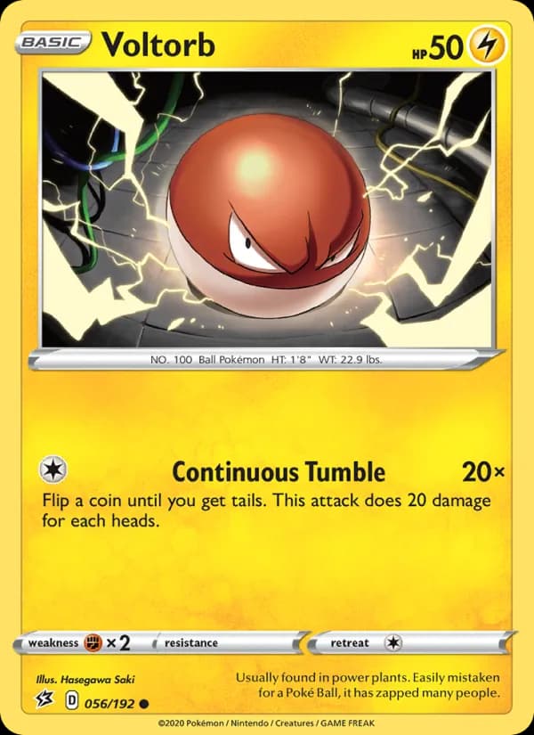 Voltorb 56/192, Rebel Clash