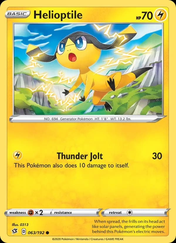 Helioptile 63/192, Rebel Clash