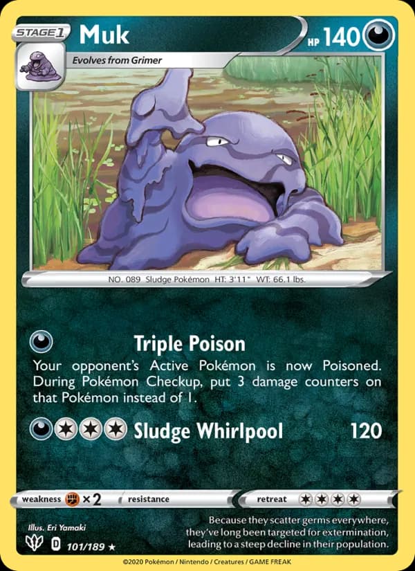 Muk 101/189, Darkness Ablaze
