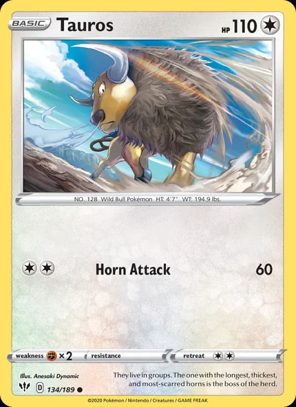 Tauros 134/189, Darkness Ablaze
