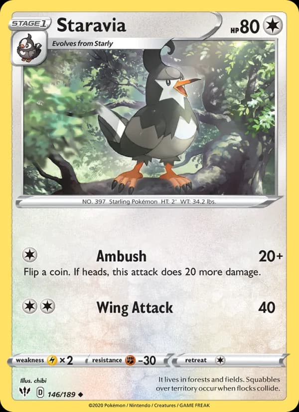 Staravia 146/189, Darkness Ablaze