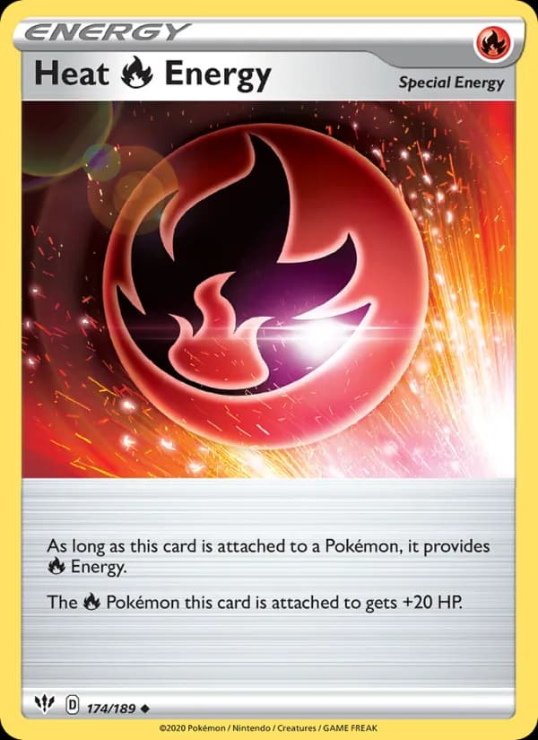 Heat Fire Energy 174/189, Darkness Ablaze