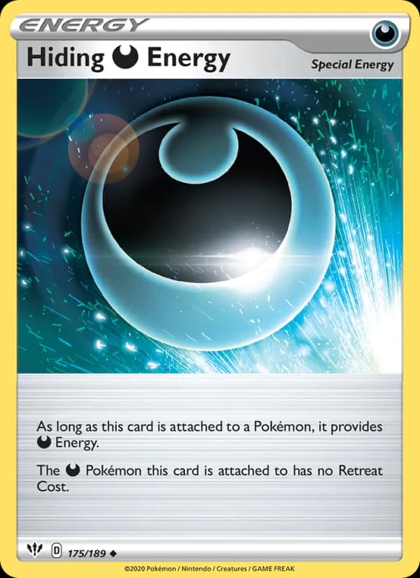 Hiding Darkness Energy 175/189, Darkness Ablaze