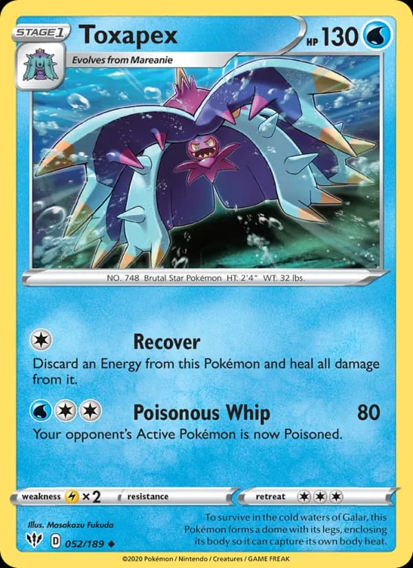 Toxapex 52/189, Darkness Ablaze