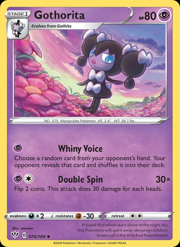 Gothorita 74/189, Darkness Ablaze