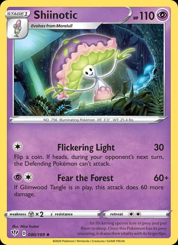 Shiinotic 80/189, Darkness Ablaze
