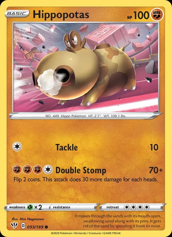 Hippopotas 93/189, Darkness Ablaze