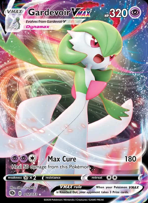 Gardevoir VMAX 17/73, Champion's Path