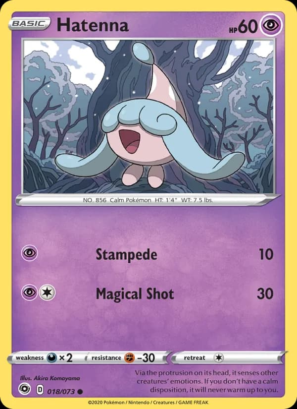 Hatenna 18/73, Champion's Path