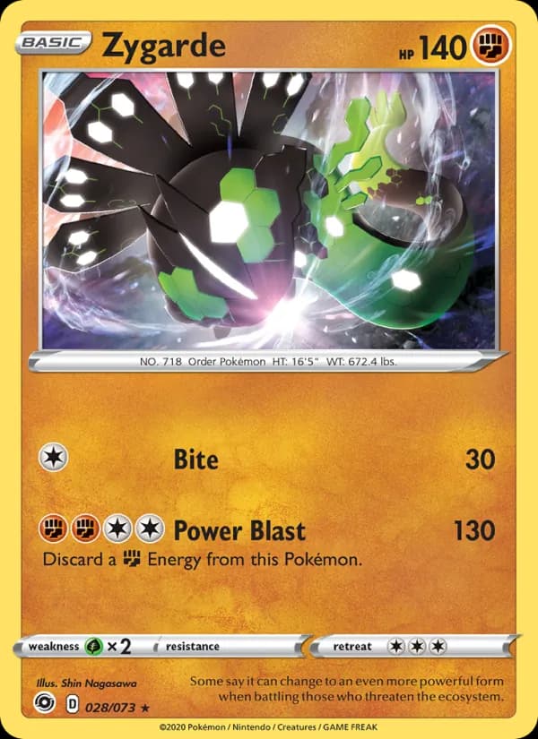Zygarde 28/73, Champion's Path