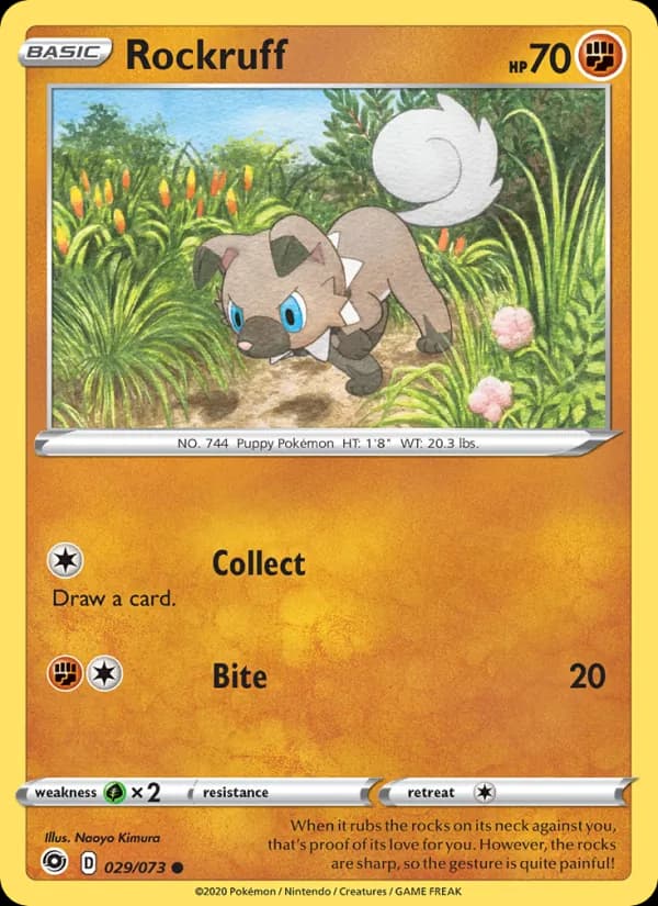 Rockruff 29/73, Champion's Path