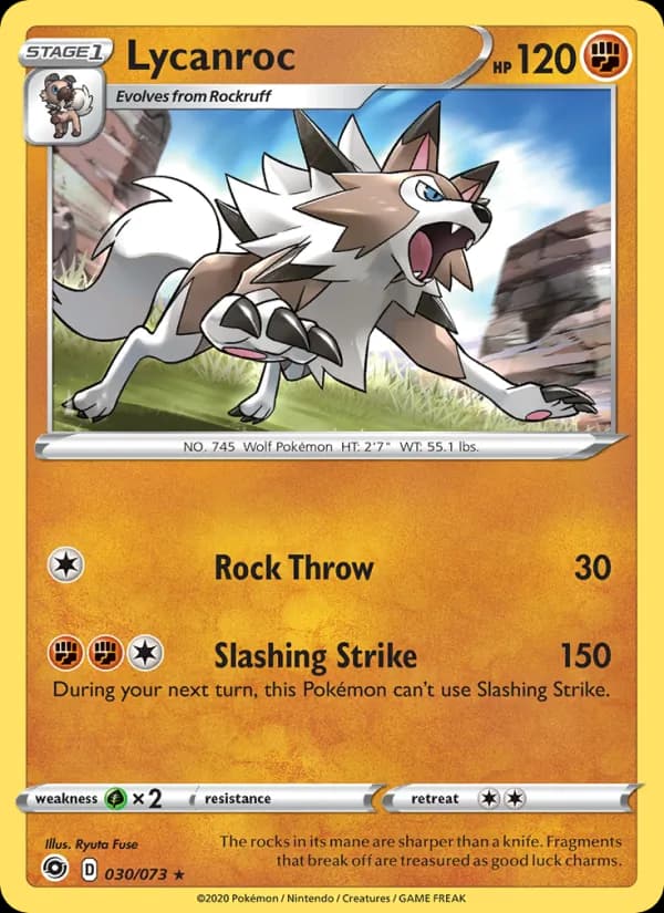 Lycanroc 30/73, Champion's Path