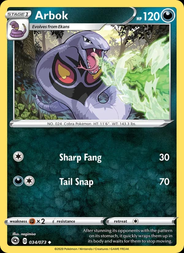 Arbok 34/73, Champion's Path