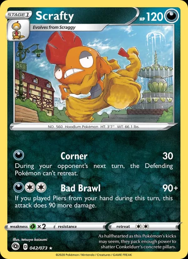 Scrafty 42/73, Champion's Path