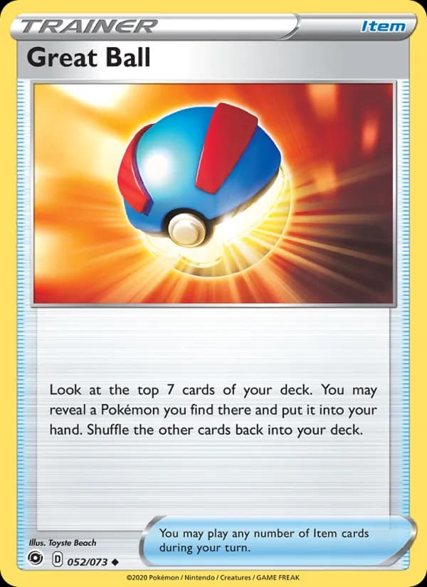 Great Ball 52/73, Champion's Path