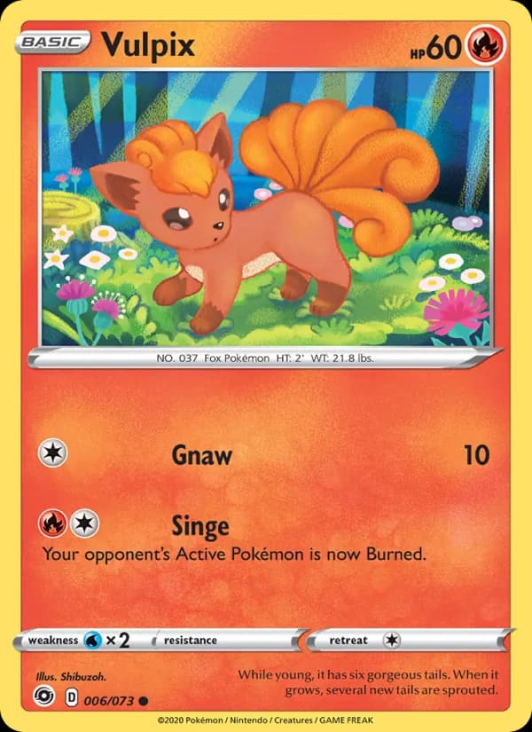 Vulpix 6/73, Champion's Path
