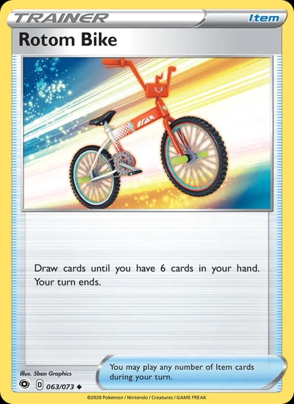 Rotom Bike 63/73, Champion's Path