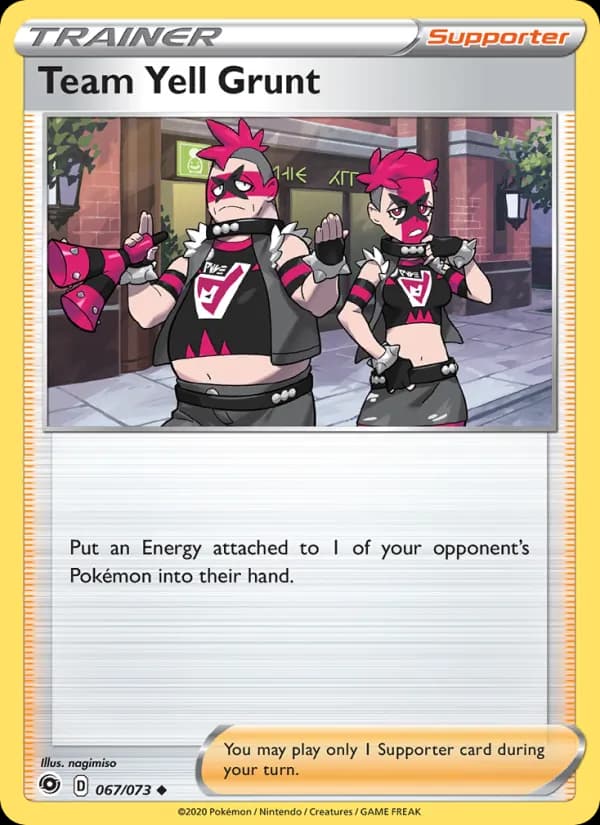 Team Yell Grunt 67/73, Champion's Path