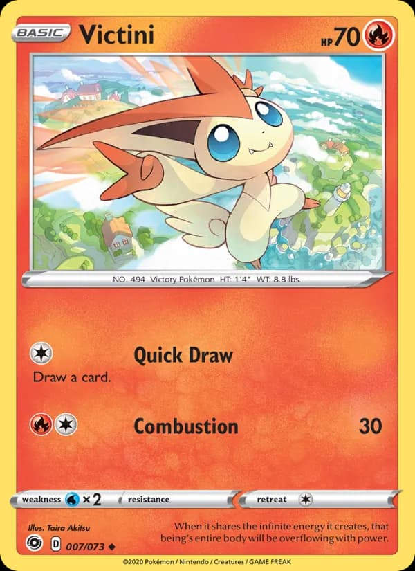 Victini 7/73, Champion's Path